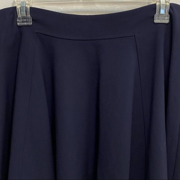 Rebecca Taylor NWT Women's Navy Blue Circle Skirt 10 - Picture 7 of 8